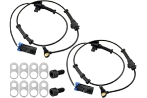 Afa Motors Front ABS Wheel Speed Sensor Fits Hummer H3 2006 2007 2008 - ABS Sensor-2 Pack