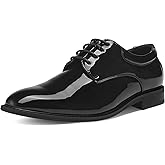 MERIDOS Men's Dress Shoes Formal Business Classic Lace Up Wingtip Oxford Shoes