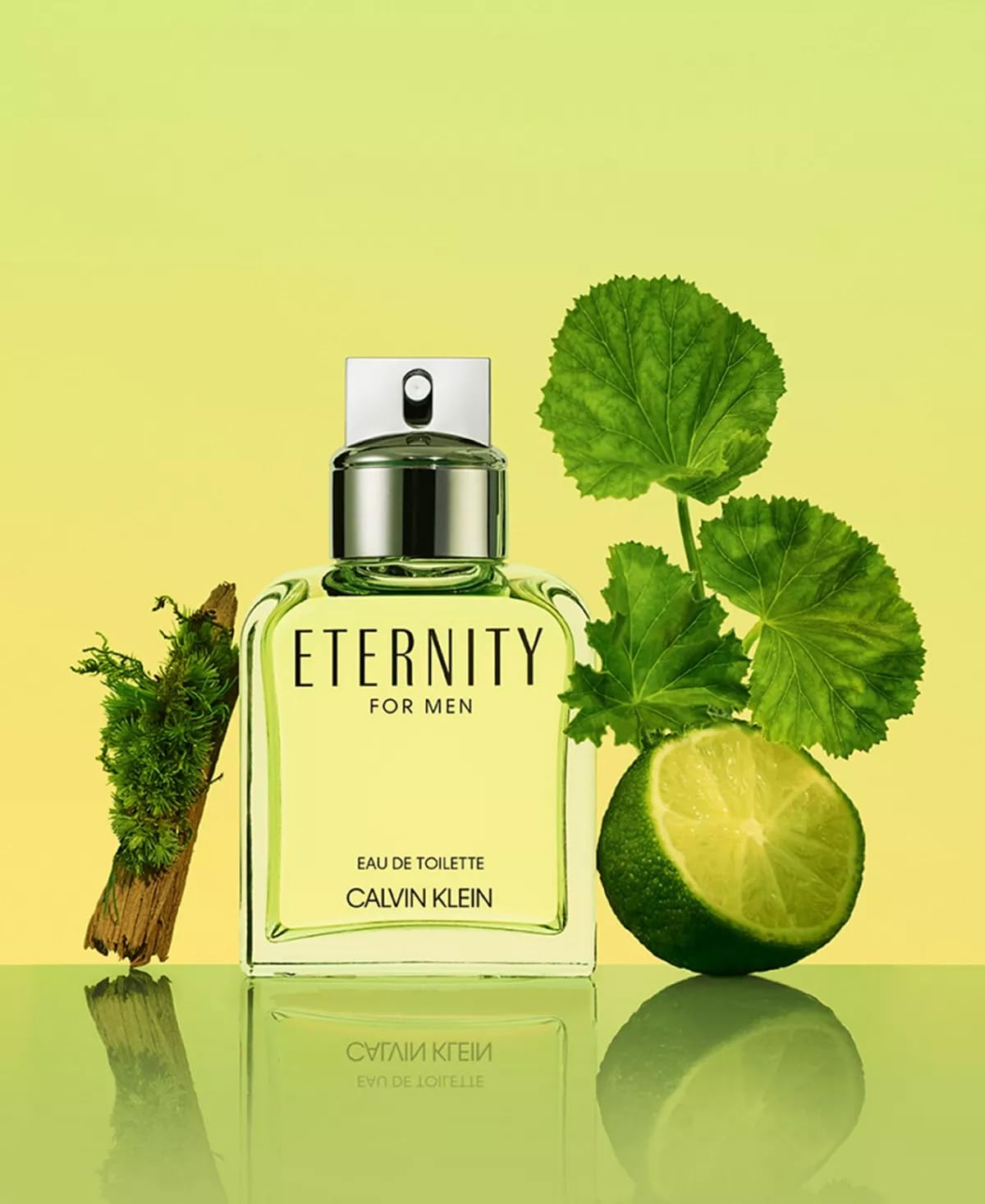 Calvin Klein Eternity Eau de Toilette – Fougère Men's Cologne – With Notes of Mandarin, Sage, Cedarwood & Amber – Long Lasting Fragrance