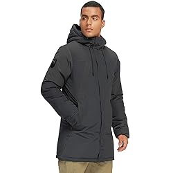 CAMELSPORTS Mens Winter Coats Long Warm Jacket with