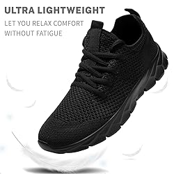 YOSFDC Men's Running Shoes Slip On Walking