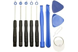 11 Pieces Universal Repair Screwdrivers Tools Set Kit Opening Pry for Android Cellphone Smart Phone by Deal Maniac