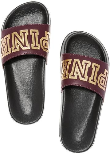 versace burgundy slippers