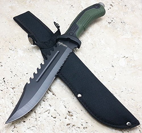 12.5 Inch Survivor Fixed Blade Tactical Hunting Su…