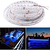 LED Boat Light Strip Deck Blue Waterproof IP65 Bow Trailer