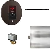 MrSteam Basic Butler Linear Package Round Control, Oil Rubbed Bronze