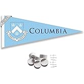 Columbia Lions Pennant Flag and Wall Tack Mount Pads