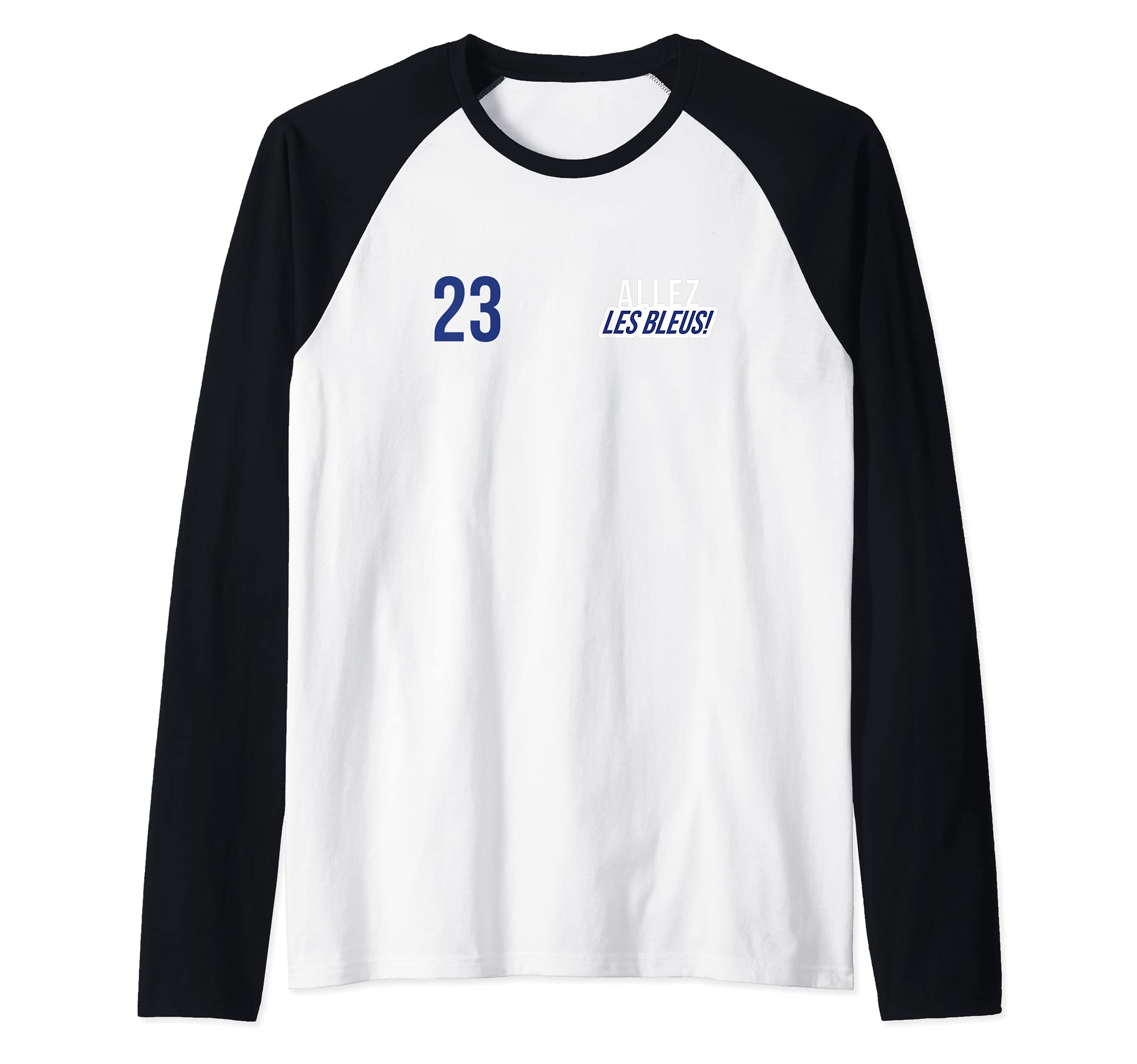 Flag France Raglan Baseball Tee