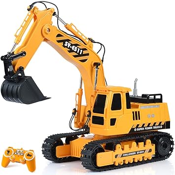 double e remote control excavator