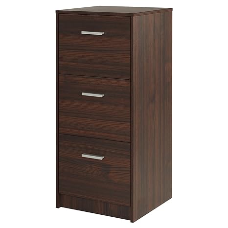 Devaise Vertical Filing Cabinet Pedestal With 3 Drawer For A4 Size