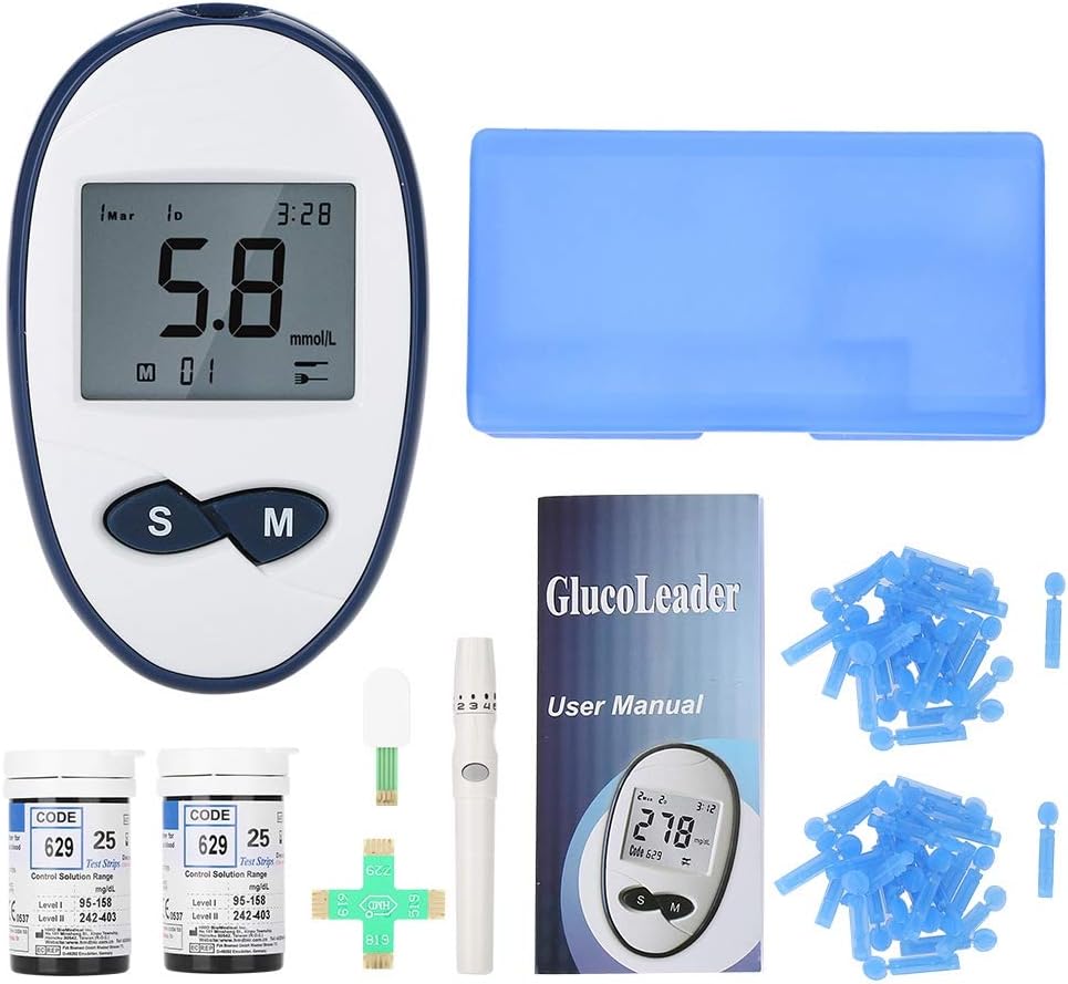 Blood Glucose Meter Kit, Diabetes Testing Kit