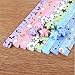 VNDEFUL 400 Sheets Cute Little Flower Star Creative DIY Children's Handmade Lucky Star Paper Folding,8 Colors