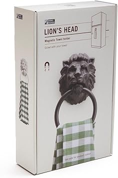 Lion S Head Towel Holder Black Amazon Ca Home Kitchen