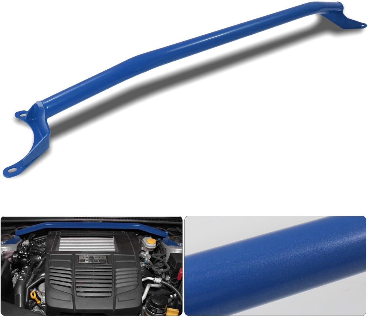 AJP Distributors For Wrx Sti 2015 2016 2017 2018 2019 2020 15 16 17 18 19 20 Front Upper Strut Bar Brace Tower Handling Control Suspension Turning Blue JDM 2.0L Fa20Dit 2.5L Ej257