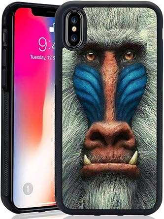 Amazon Com Tire Tread Phone Case For Iphone X 10 Xs Monkey Face