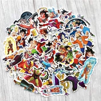 YLGG Dragon Ball Stickers Anime Stickers Snowboard Equipaje Nevera ...