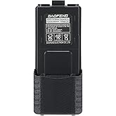BAOFENG Original 3800mAh Li-ion Battery High Capacity Replacement Extended Battery for Baofeng UV-5R UV-5RA UV-5RE (1 Pcs)