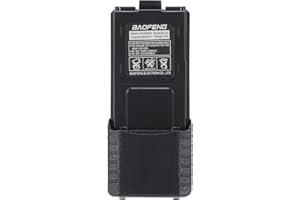 BAOFENG Original 3800mAh Li-ion Battery High Capacity Replacement Extended Battery for Baofeng UV-5R UV-5RA UV-5RE (1 Pcs)
