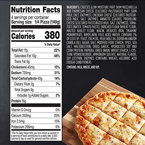 Red Baron, Classic Four Cheese Pizza, 21.06 Ounce (Frozen) - Thumbnail 7