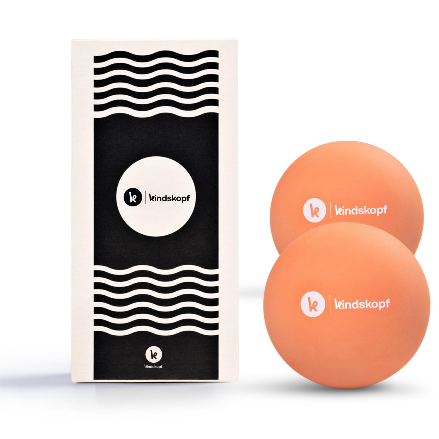 two46 Frescobol Speedball | Perfect for your beach tennis matkot game | Fast ball changes possible (Orange (2x))