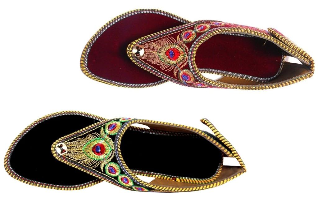 rajasthani ethnic wear chappal combo pack