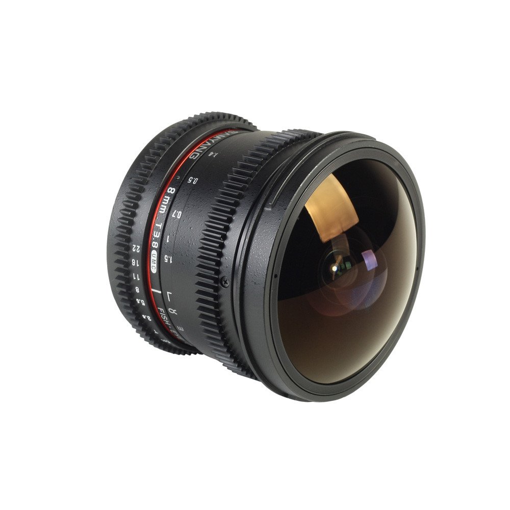 Samyang SAM8T38SONYE - Objetivo para cámara 8 mm T3.8 Fisheye ...