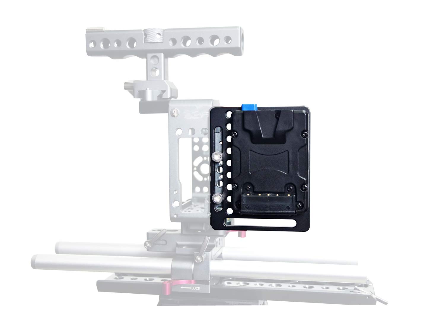 FXLION NANO L03 V-lock Plate for Camera cage