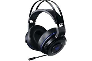 Razer Thresher - Lag-Free Wireless Connection - Retractable Digital Microphone - Gaming Headset Works with PC & PS4