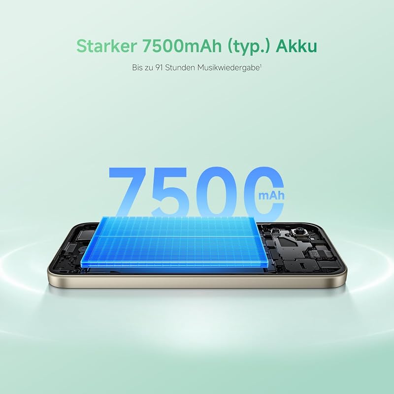 REDMI 17, Smartphone 4+128 GB, Dunkelblau, 7500mAh Akku, 45W Laden