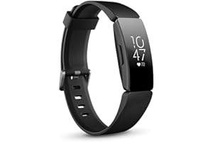 Fitbit Inspire HR Heart Rate and Fitness Tracker, One Size (S and L Bands Included), 1 Count
