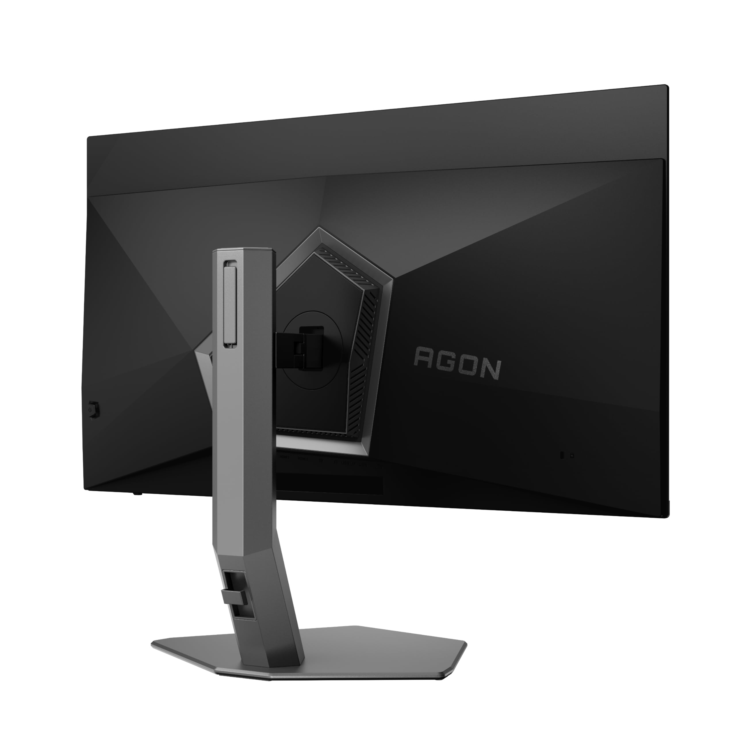 AOC AG326UDAM 32 zoll UHD USB Hub Gaming Monitor, 165Hz, QD-OLED Panel, 0.03ms GtG, HDR400 TB, FreeSync Prem. Pro, G-Sync Comp., Höhenverstellung,Lautsprecher,(3840x2160 HDMI 2x 2.1 DP 1x 1.4)Schwarz 3
