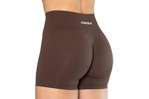 AUROLA Dream Collection Workout Shorts for Women High Waist Seamless Scrunch Athletic Running Gym Yoga Active Shorts