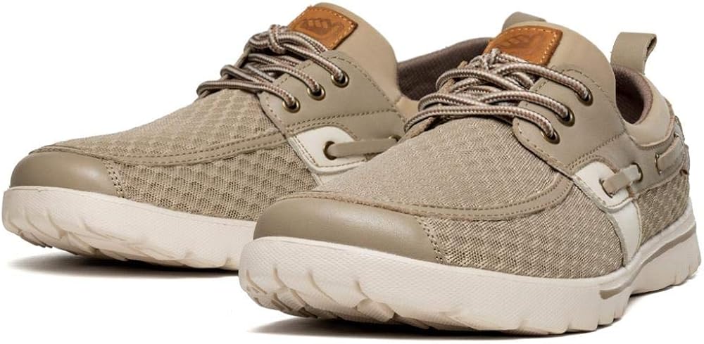 Tan \u0026 Beige SKUZE Shoes Del Marina 