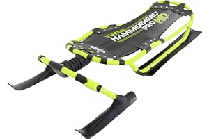 Yukon Charlie's Hammerhead Pro HD Sled | Single Rider, Speed and Steering Control, 52-inch x 22-inch