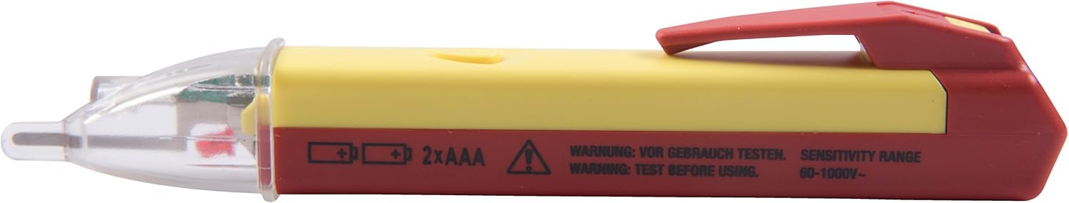 Connex COXB370260 Phasing Tester Contactless, Yellow/Red, One Size - Image 4