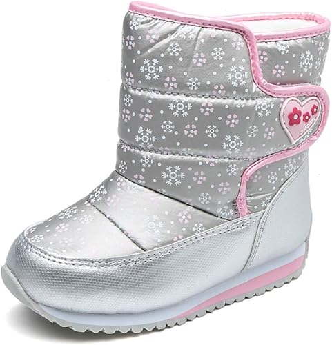 Amazon Skeblo スノーブーツ ショートブーツ 女の子 キッズ 子供用 ジュニア 可愛い 雪遊び 滑り止め 柔軟性 防水 通学 保温 冬用靴 Skeblo ブーツ