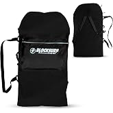BLOCKSURF Bodyboard Bag | Holds Up to Two 42" Boards | Heavy-Duty Waterproof Design | Adjustable Backpack &amp; Crossbody Straps | Extra Storage Pockets for Gear