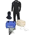 Enespro Unisex Arcguard Cat 2, 12 Cal Coverall Kit W/Balaclava, No Gloves