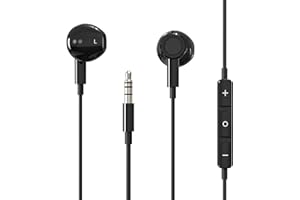 BENEWY ME530 Wired Earphones Noise Isolating in-Ear Headphones Wired Earbuds with Microphone for iPhone, iPad, MP3, Samsung, 