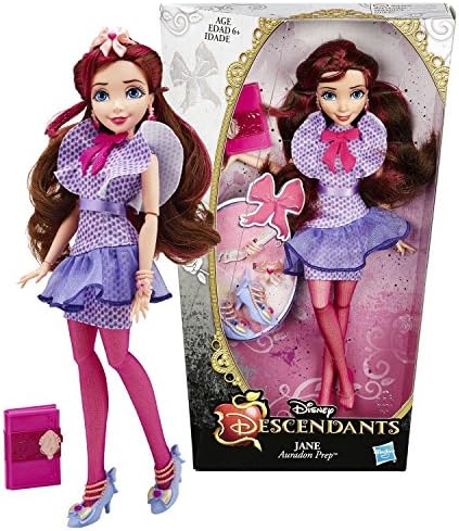 Disney Year 2014 Descendants Series 12 Inch Doll - Auradon Prep Daughter of Fairy Godmother JANE with Earrings, Bracelet, Hairband and Locket