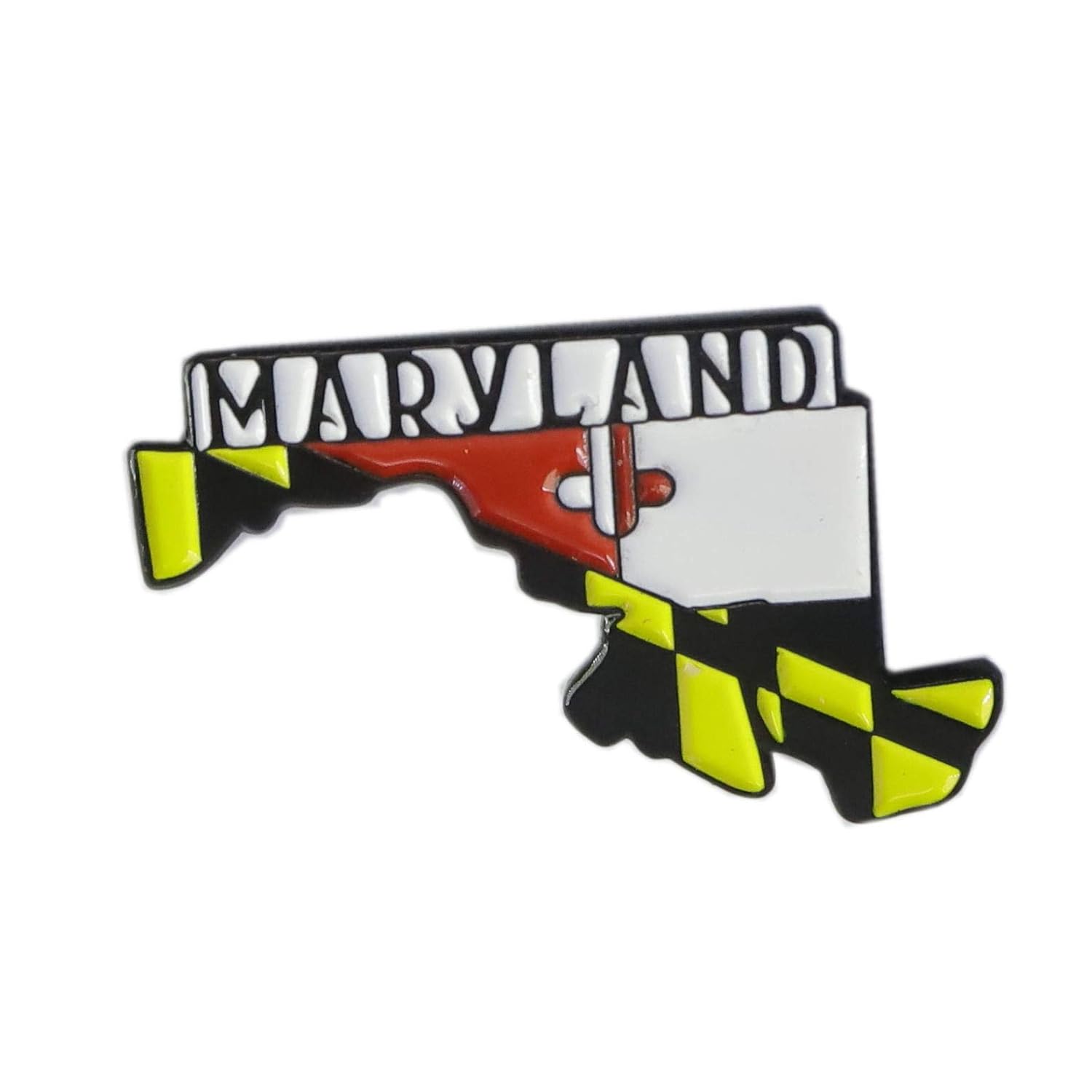 Buy Maryland Old Line Edition State Shape of Maryland Enamel Lapel Pin (5 Pins) at Amazon.in
