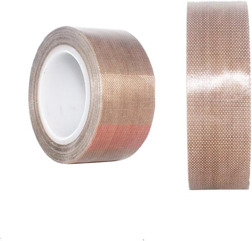 goodxy1 25mm x 10M High Temperature PTFE Teflon Tape Withstand Insulation Self Adhesive for LCD, Vacuum