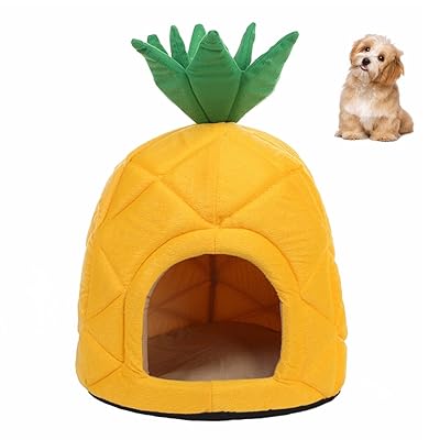Petacc 2 En 1 Ananas Maison Canapé Pour Petit Chienchat