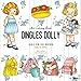 Illustrated By Grace Drayton ‘Dolly Dingle_dingle’s Day’ Anti Stress Coloring Books for Adult Relaxation and Dingle Paper Doll Cutouts Color Therapy, 60 Pages, 28 Themes