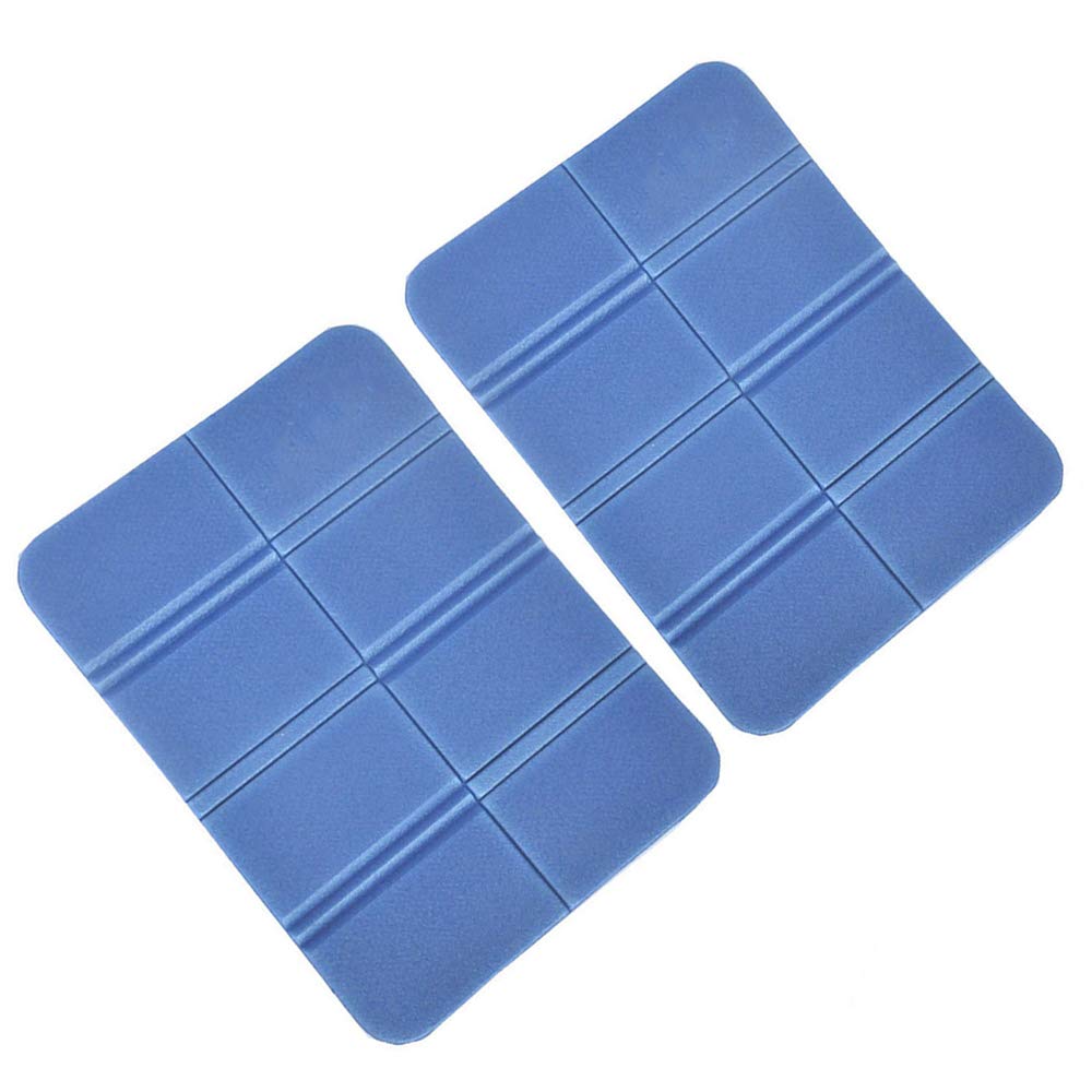Kaxich 2pcs Folding Foam Camping Mat Foldable Seat Cushion Waterproof Chair Mat for Outdoor Picnic Garden Beach