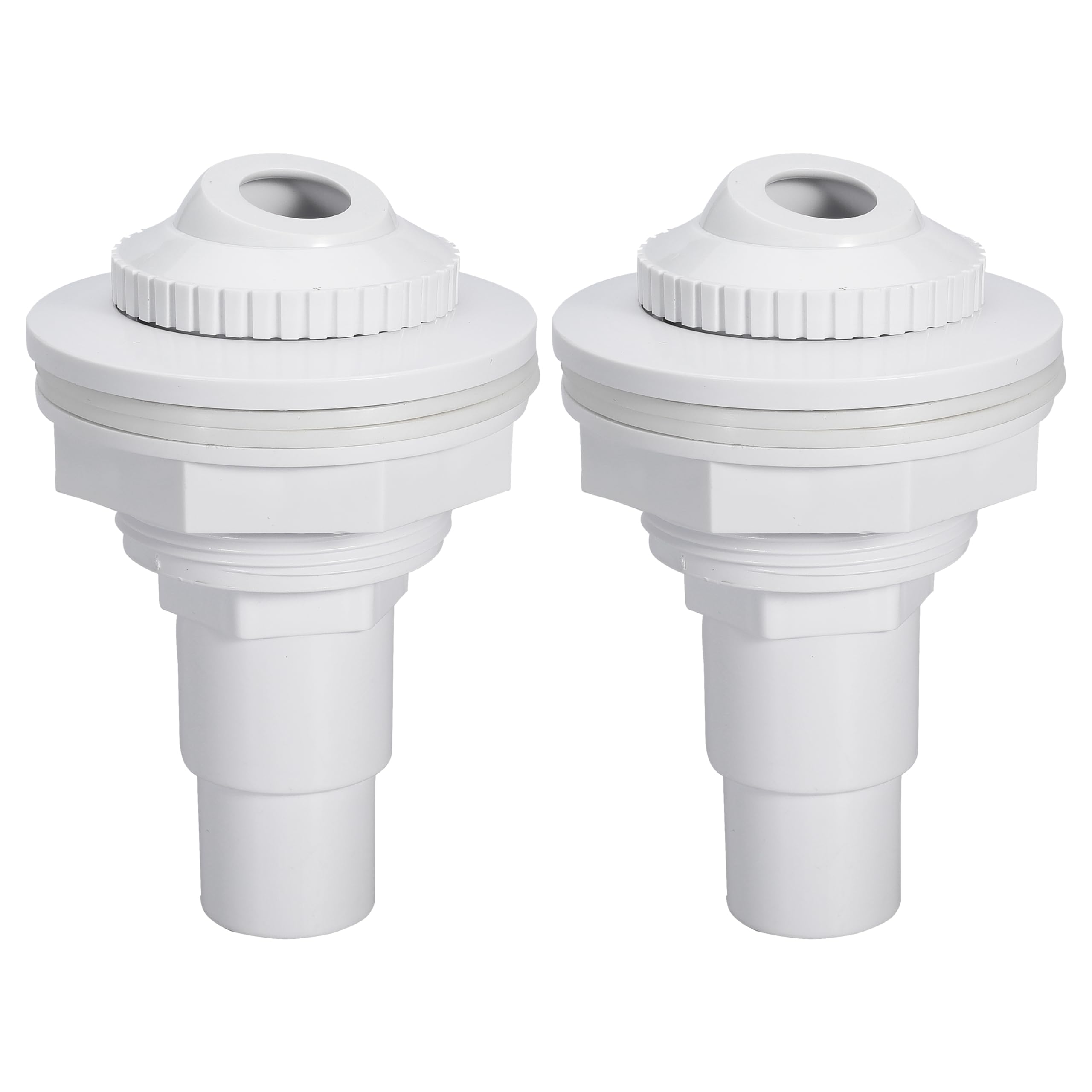 Photo 1 of Nayciiy Pool Return Jet Fitting above Ground Pool Complete Pool Return Jet Kit with Gaskets and Hose Adapter Complete with Connector, Eyeball Assembly(2)