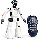 UAKKYV AI Robot Toy for Kids Smart Programmable Interactive Robot | Smart Programmable, Remote Control, Gesture Sensing &amp; Voice Recording, Singing &amp; Dancing, USB Rechargeable