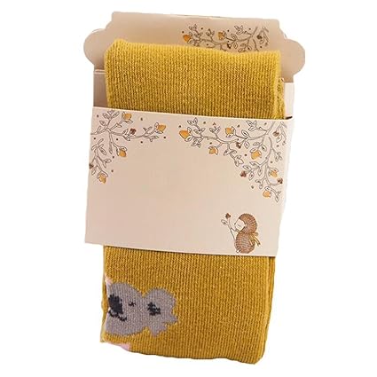 BOZEVON Baby Mädchen Thermo Strumpfhosen Baumwoll Leggings Kinder Strümpfe Winter Niedlichen Neugeborenen lange Tier Socken H