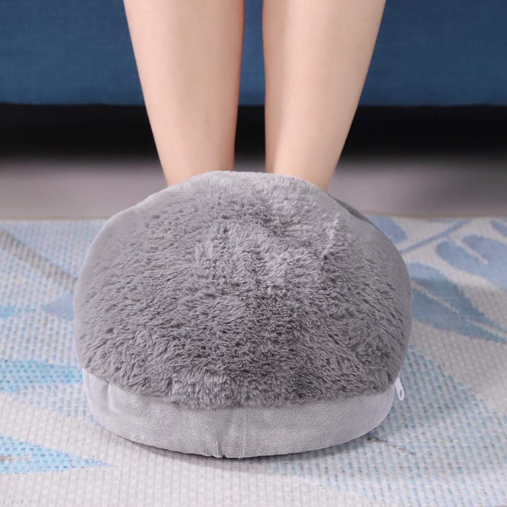 Haofy USB Foot Warmer, Electric Heated Foot Cushion Heater for Men and Women Comfortable Soft Heated Slippers - Image 5