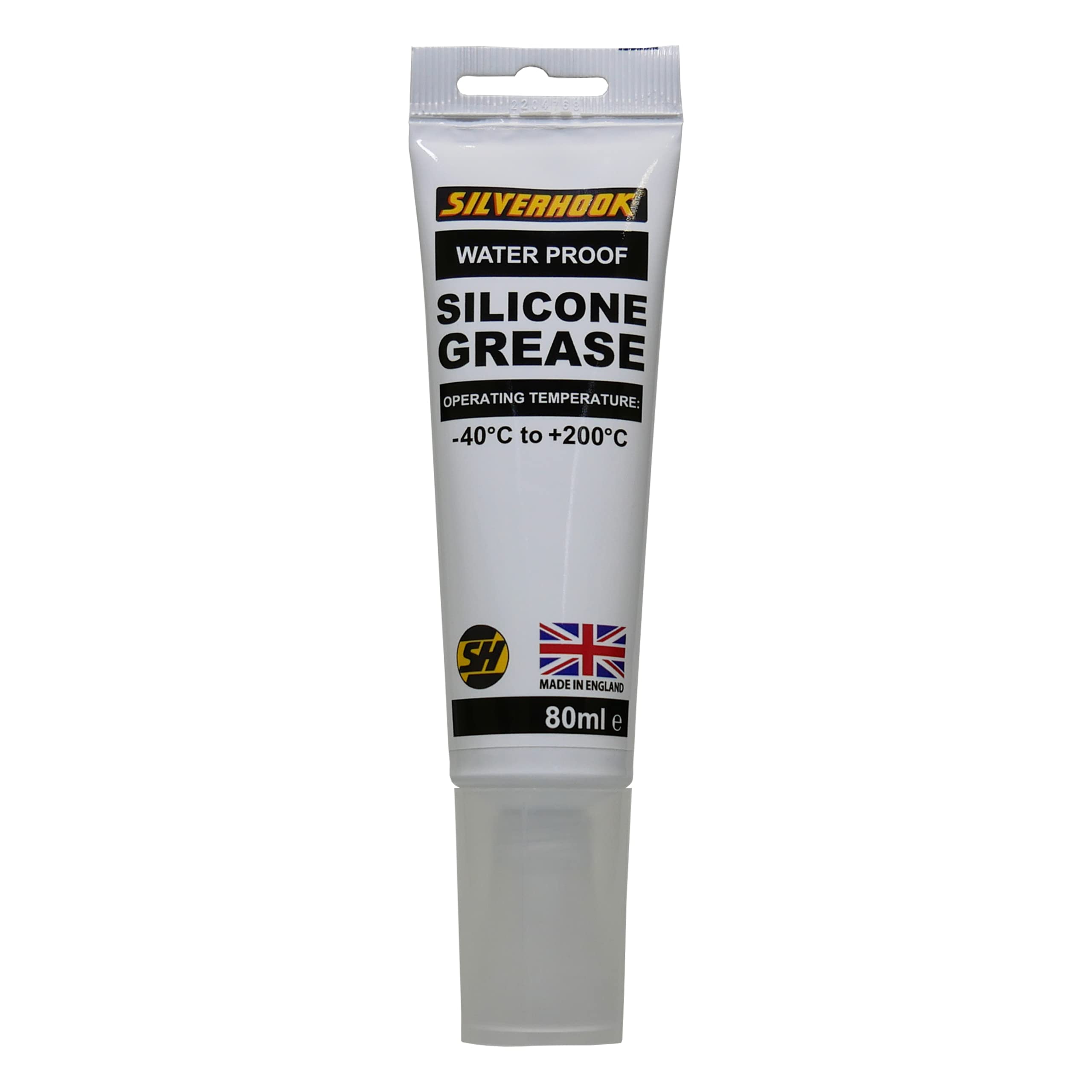 Silverhook Silicone Grease Tube 80ml Multi-Purpose Waterproof Dielectric